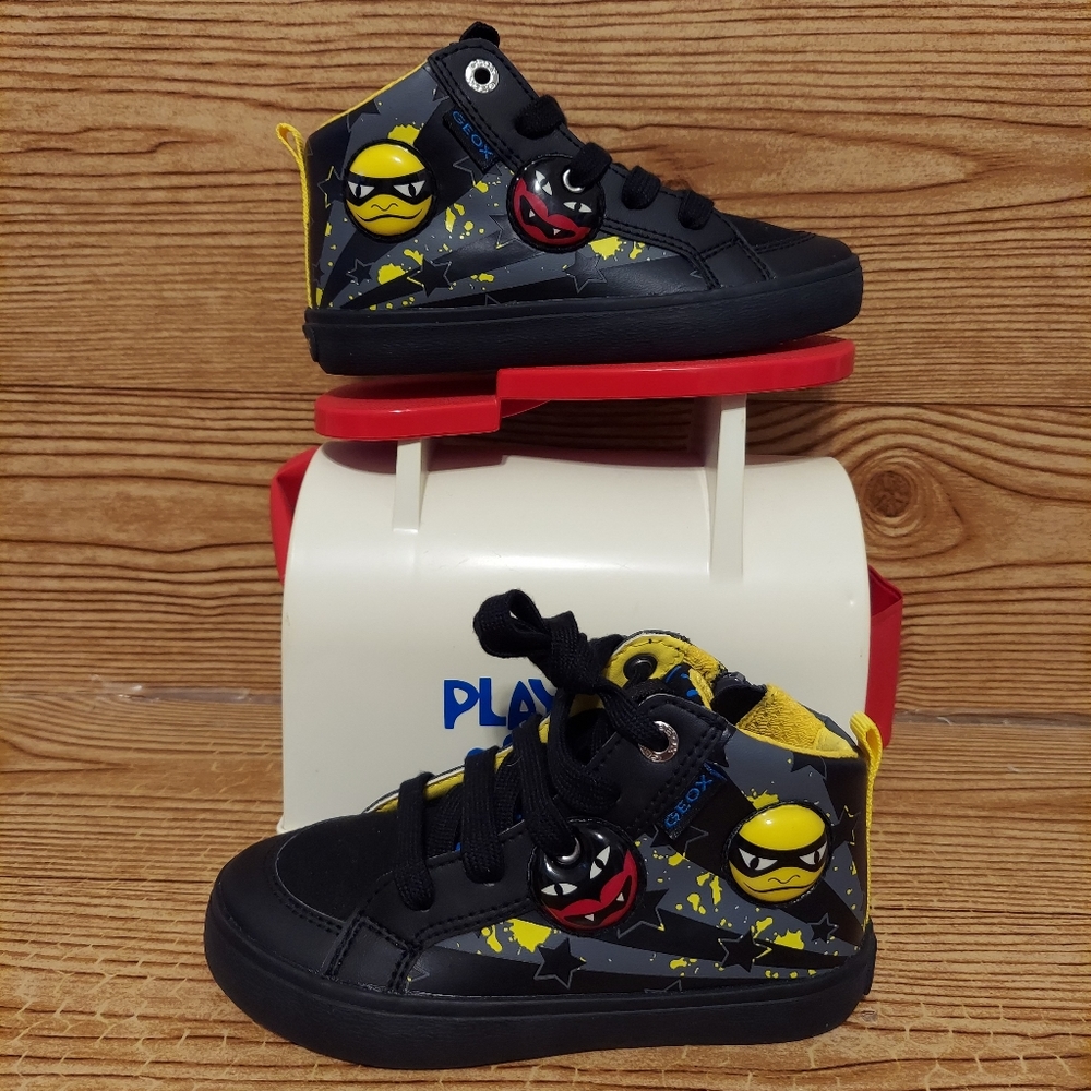 🆕️brand new GEOX respira kiwi zipper high trainers